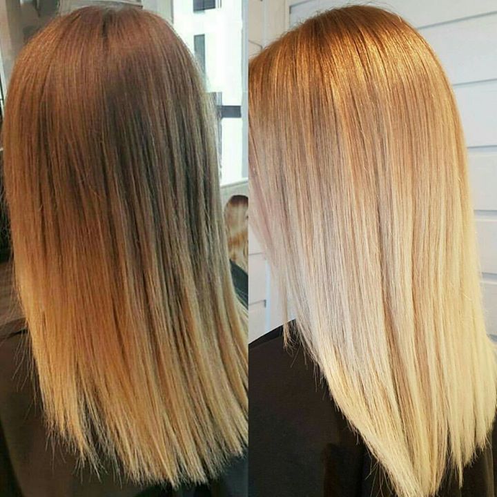 Lysere og kaldere Frisør: Jill #sunlightsnorge #olaplex #freehand #illumina #wellahair #glam_as #hairinspiration #hairstylist #blondehair